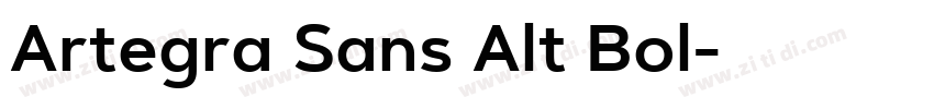 Artegra Sans Alt Bol字体转换 Artegra Sans Alt Bol字体转换